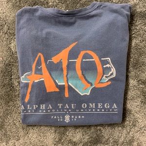 Frat Rush T-shirt alpha tau omega